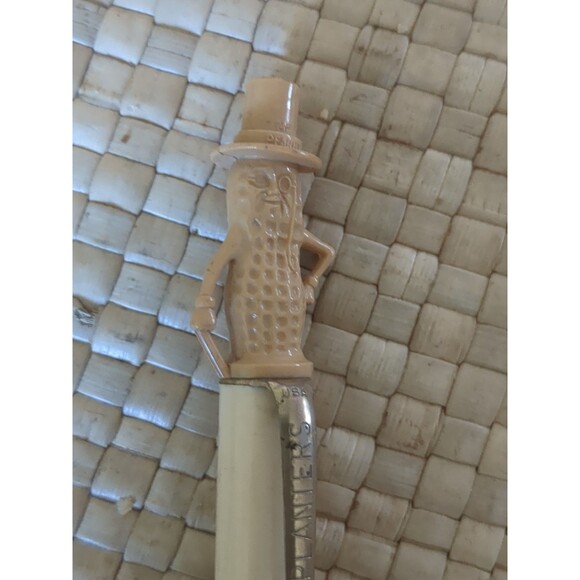 Vintage Planters Mr. Peanut Nuts Works Mechanical Lead Figural Pencil - Picture 2 of 9